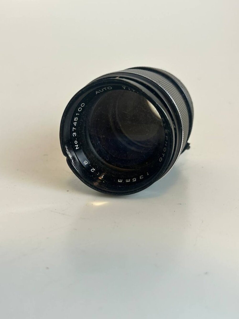 UNTESTED AS IS Auto Vivitar 135mm f/2.8 Telephoto Lens - Nikon F Mount